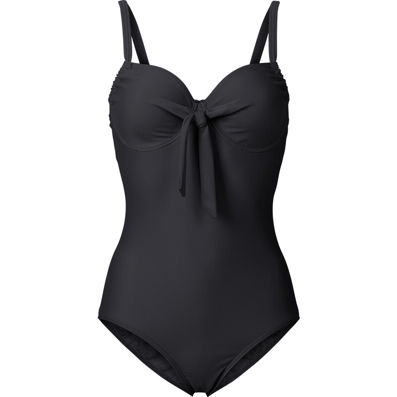 bpc bonprix collection Bügel Badeanzug, Cup B in schwarz für Damen von bonprix
