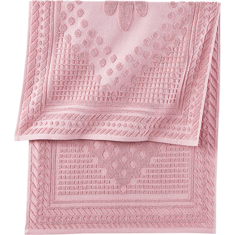 bpc living Handtuch Clara in rosa von bonprix