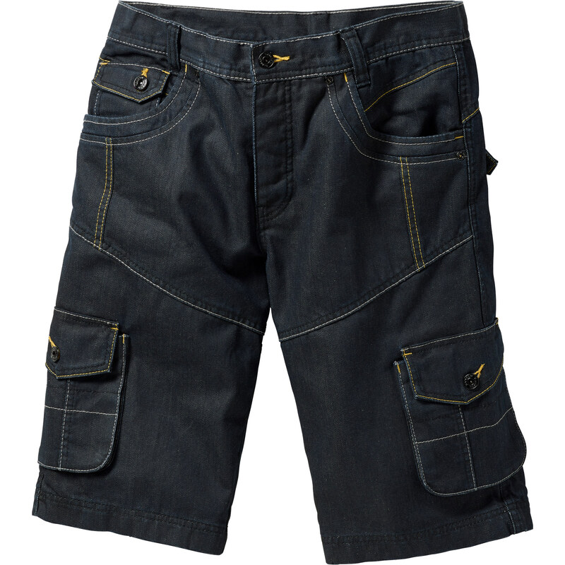 RAINBOW Jeans-Bermuda LOOSE in schwarz für Herren von bonprix