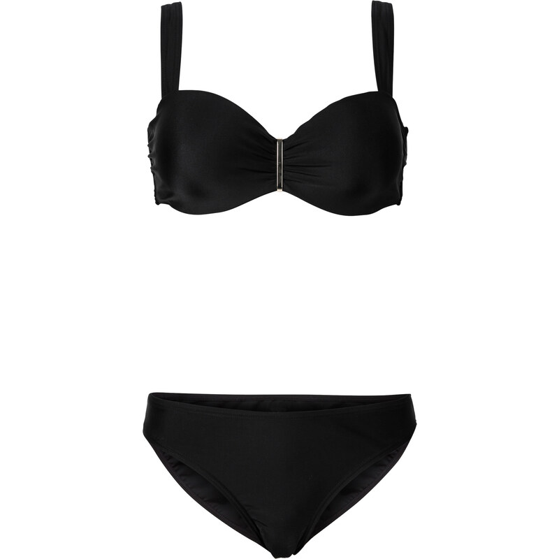 bpc bonprix collection Bügel Bikini (2-tlg. Set) in schwarz für Damen von bonprix