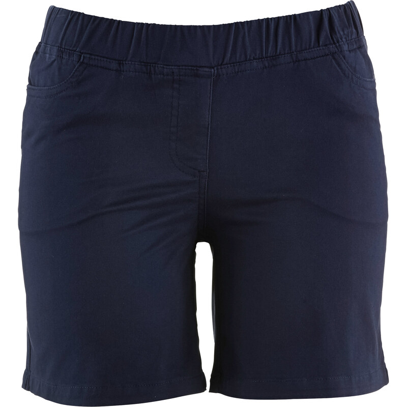 bpc bonprix collection Shorts mit Elastik-Bund in blau für Damen von bonprix