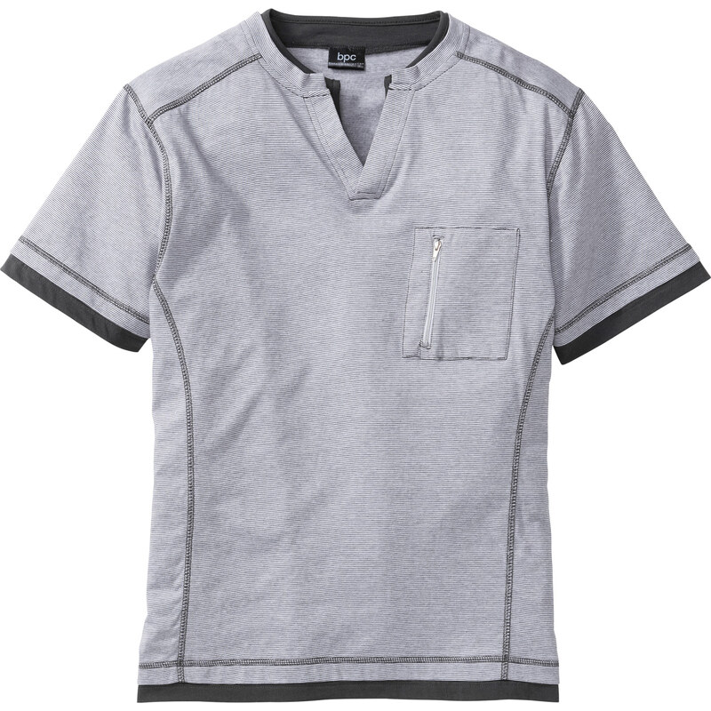 bpc bonprix collection T-Shirt Regular Fit kurzer Arm in weiß für Herren von bonprix