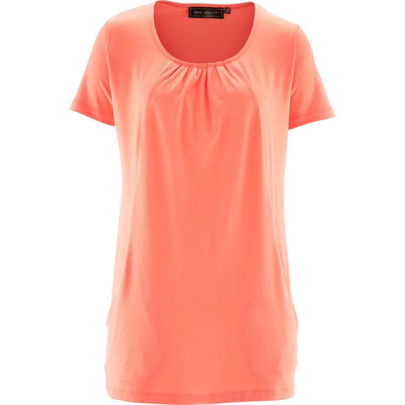 bpc selection Longshirt halber Arm in orange (Rundhals) für Damen von bonprix