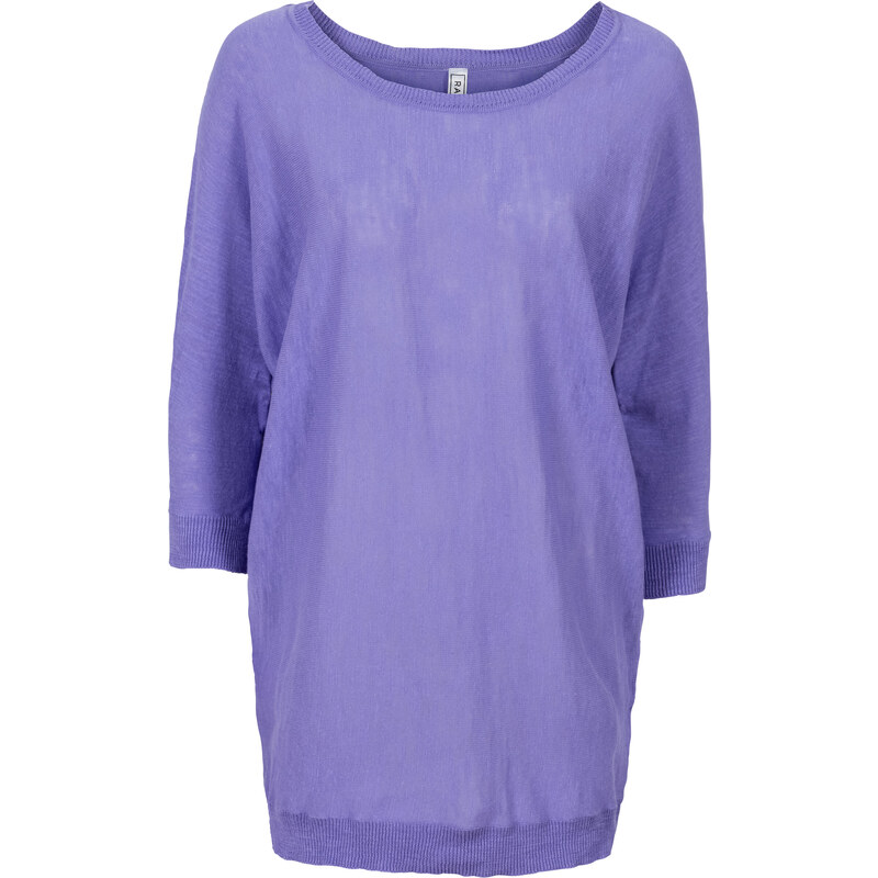 RAINBOW Oversize-Pullover in lila für Damen von bonprix