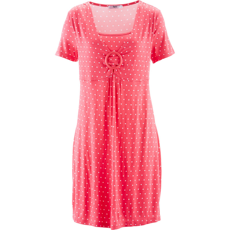 bpc bonprix collection Kurzarm-Shirtkleid/Sommerkleid in pink von bonprix