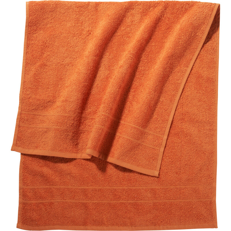 bpc living Handtuch New Uni in orange von bonprix