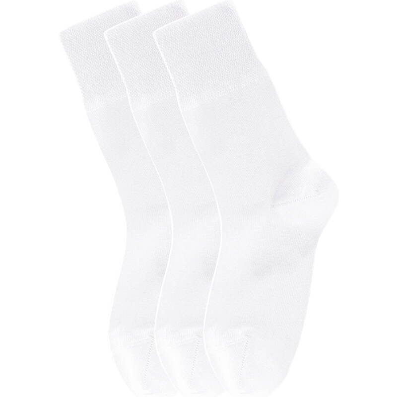 Rogo Socken (3er-Pack) in weiß von bonprix