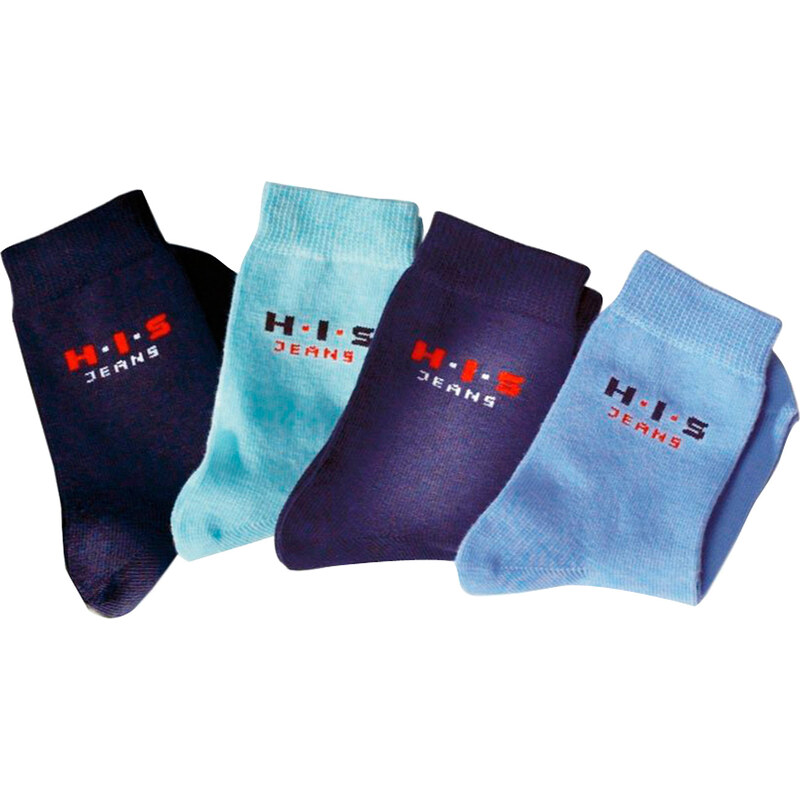 H.I.S Socken (4er-Pack) in blau von bonprix