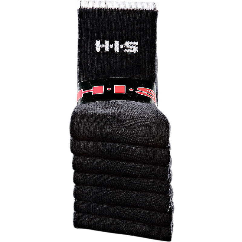 H.I.S. Sportsocken (6er-Pack) in schwarz von bonprix