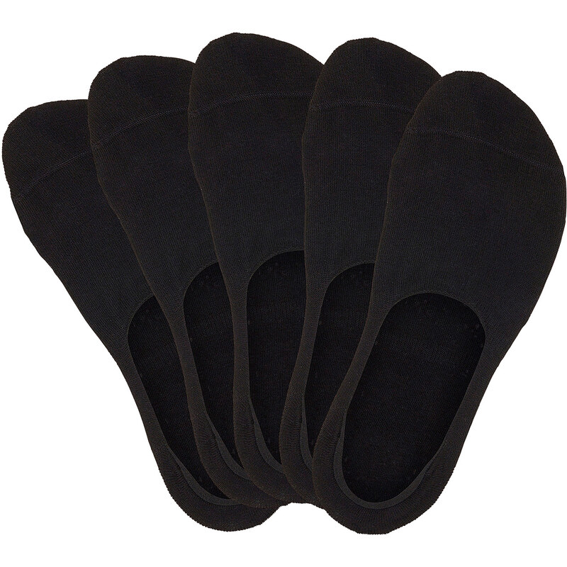 Bench Damenfüßlinge (5er- Pack) in schwarz für Damen von bonprix