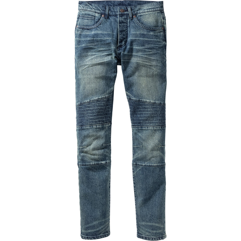 RAINBOW Stretch-Jeans Slim Fit Straight, Länge 32 in blau für Herren von bonprix
