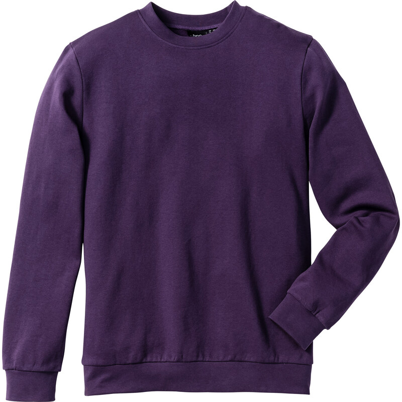bpc bonprix collection Herren Sweatshirt, Regular Fit langarm in lila für Herren von bonprix