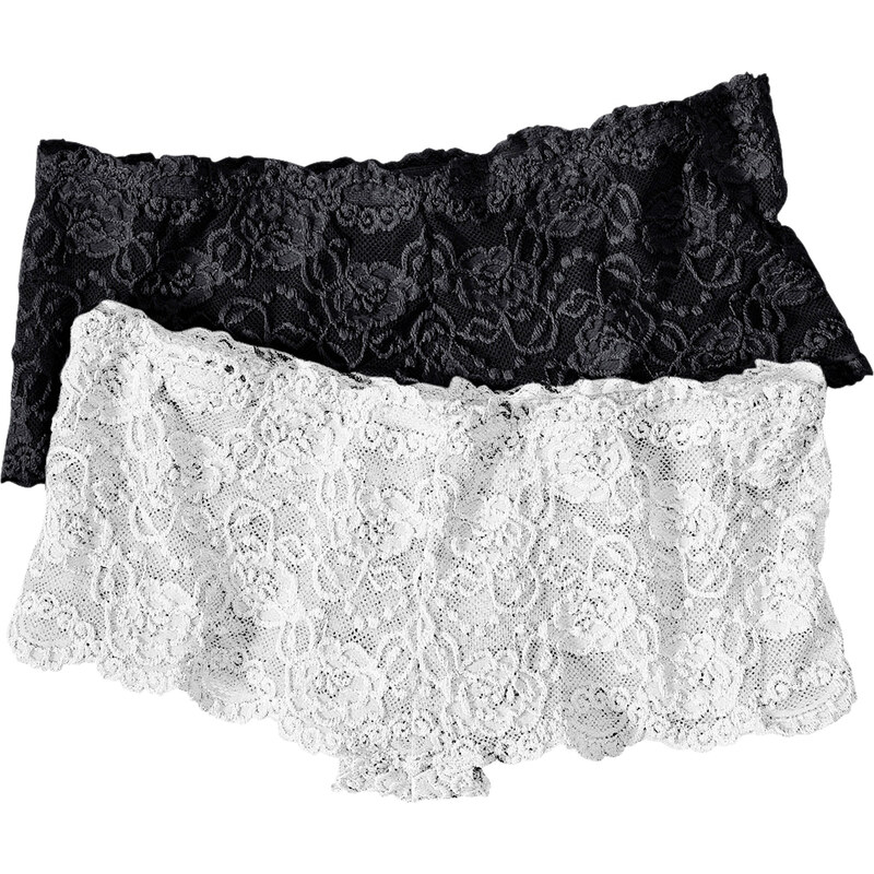 bpc bonprix collection Panty (2er-Pack) in schwarz für Damen von bonprix