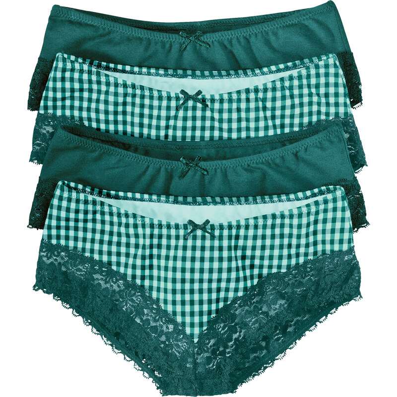 bpc bonprix collection Panty (4er-Pack) in grün für Damen von bonprix