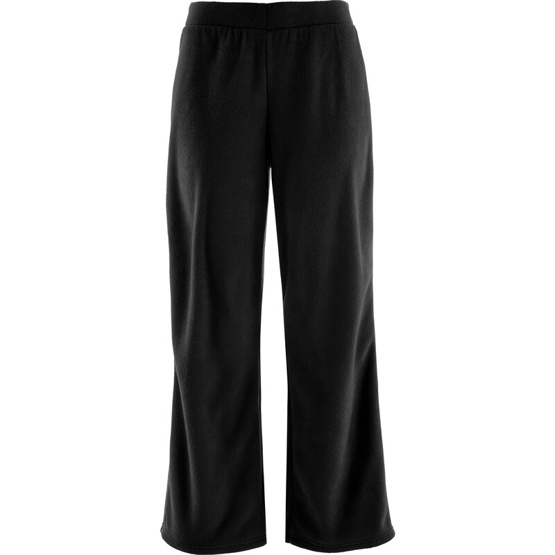bpc selection Fleece-Hose in schwarz für Damen von bonprix