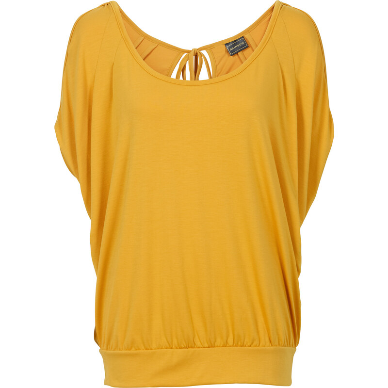RAINBOW Shirt 3/4 Arm in orange (Rundhals) für Damen von bonprix