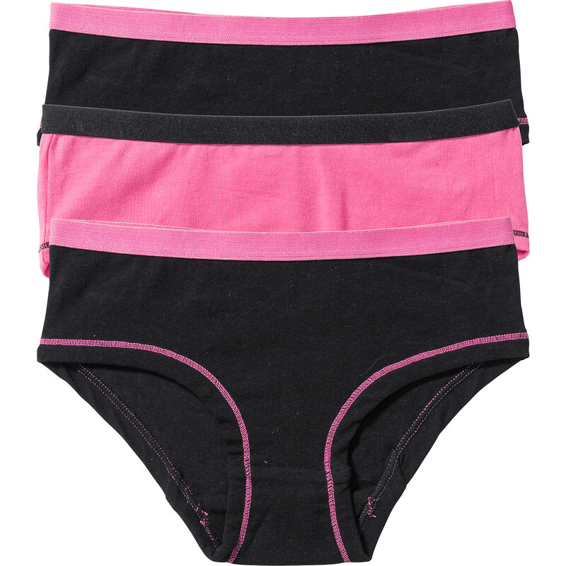 bpc bonprix collection Hipster (3er-Pack) in pink für Mädchen von bonprix