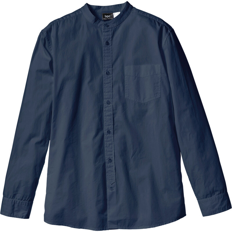 bpc bonprix collection Langarmhemd Regular Fit in blau von bonprix