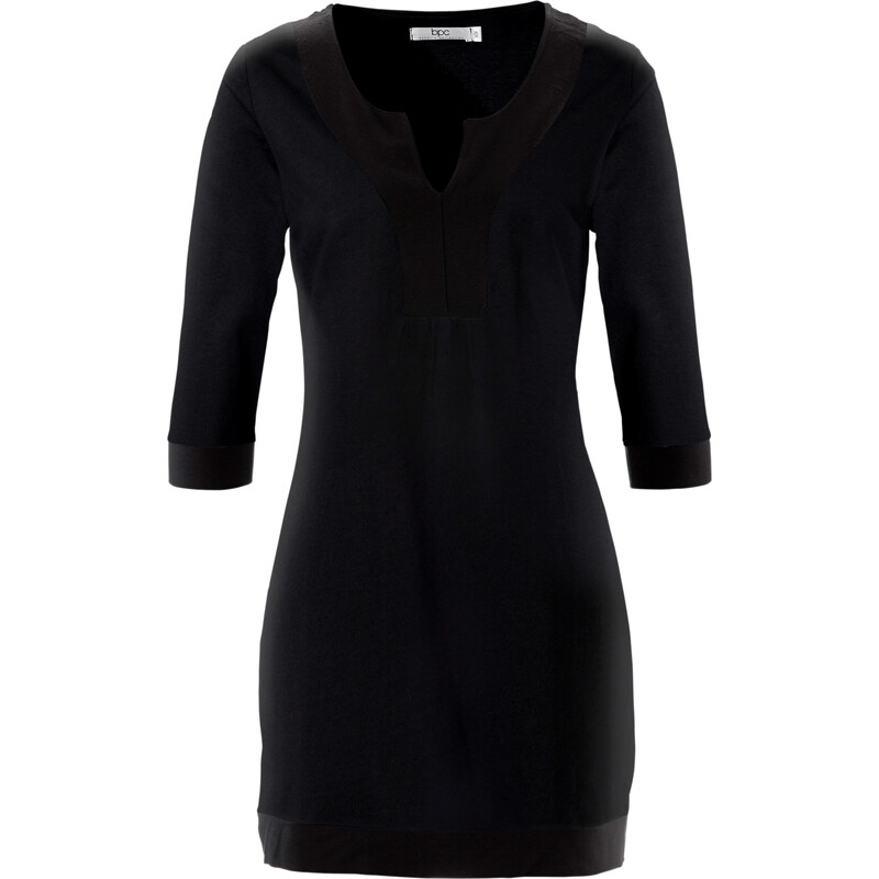bpc bonprix collection 3/4-Arm-Shirt-Tunika in schwarz für Damen von bonprix