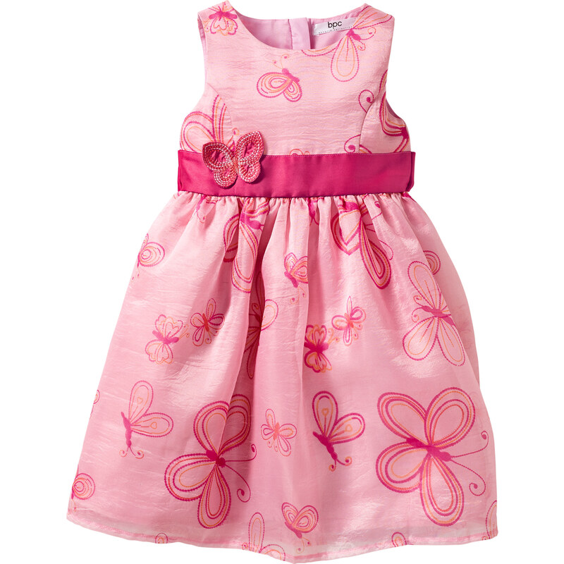bpc bonprix collection Doppellagiges Kleid in rosa von bonprix