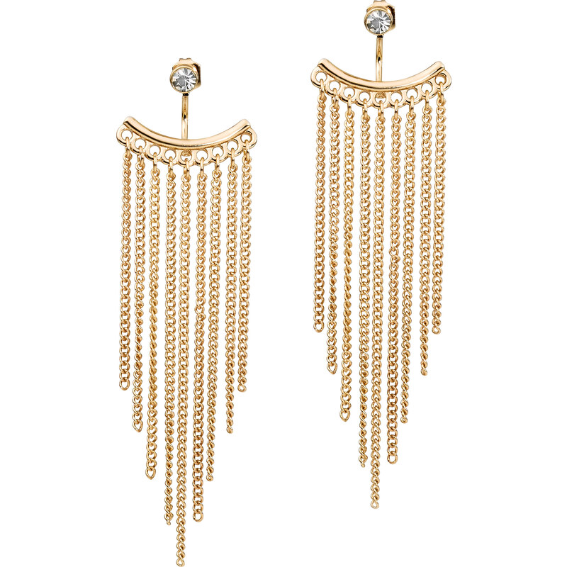 bpc bonprix collection Ohrringe mit Fransen in gold für Damen von bonprix