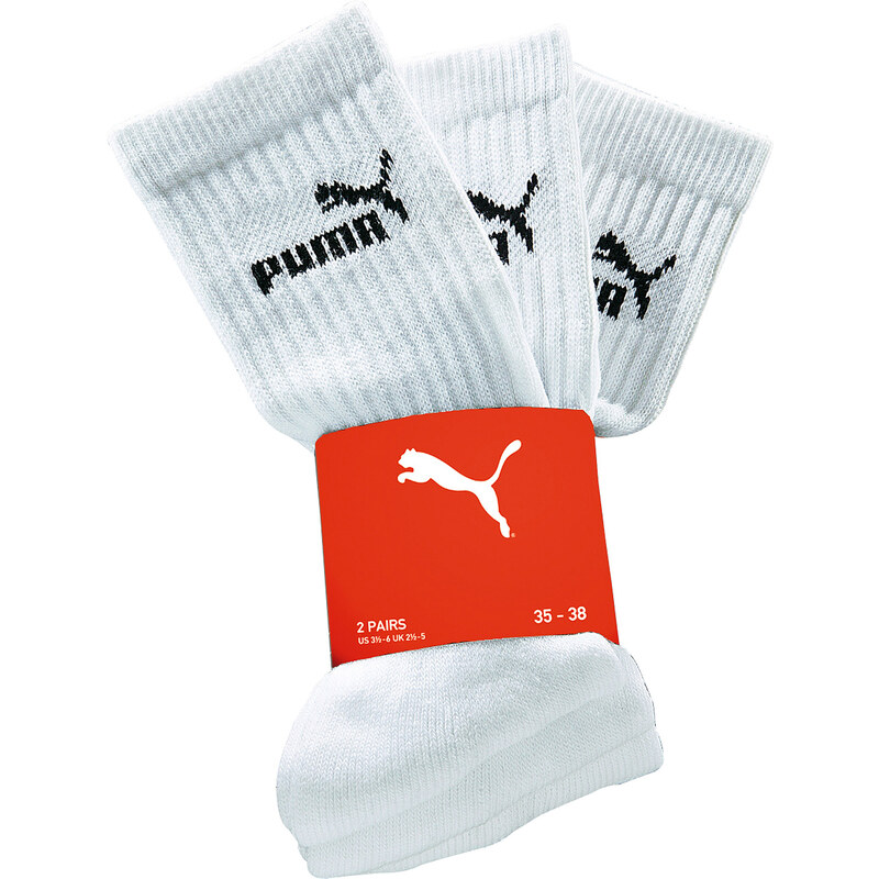 Puma Sportsocken (3er-Pack) in weiß von bonprix