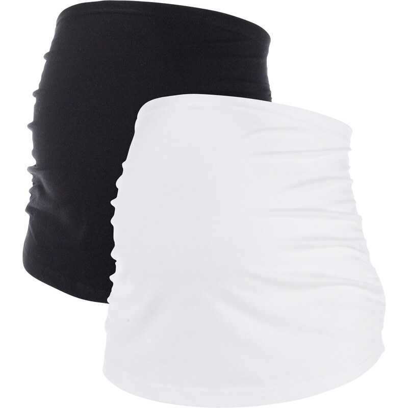 bpc bonprix collection Umstands- Bauchband im Doppelpack ohne Ärmel in schwarz für Damen von bonprix