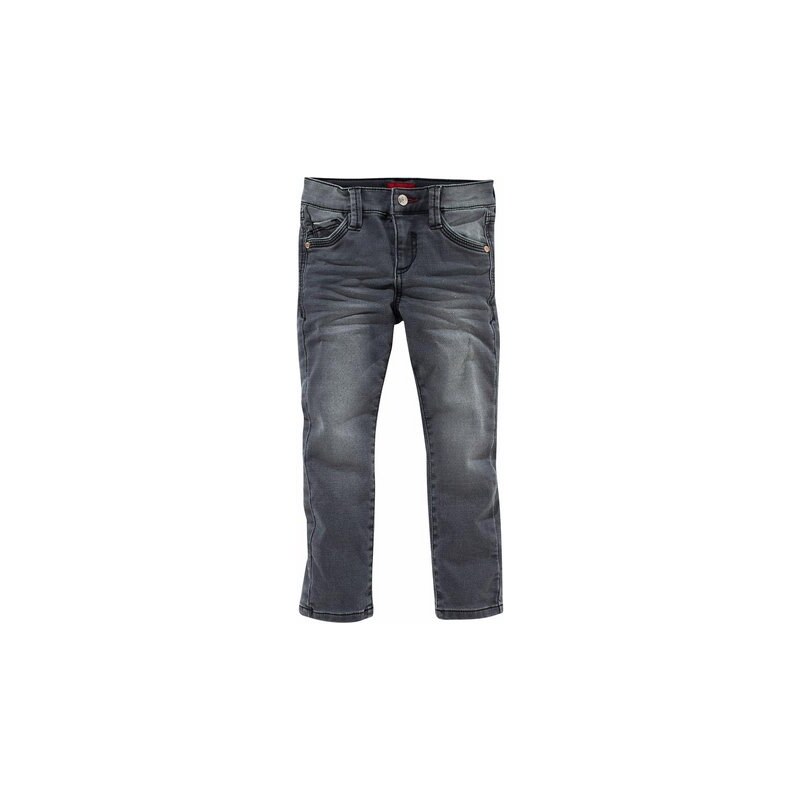 RED LABEL Junior Stretch-Jeans S.OLIVER RED LABEL JUNIOR grau 92,98,104,134,140