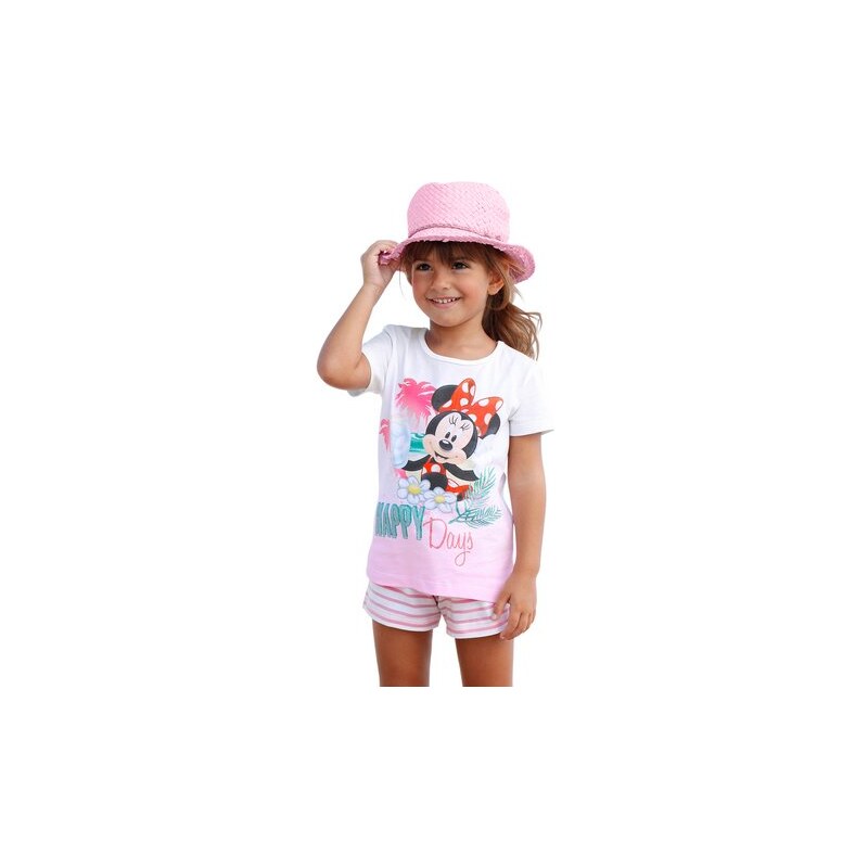 Disney Shirt & Hose mit Minnie Mouse Druck (Set 2-tlg.) für Mädchen Disney rosa 104/110,116/122,128/134,140/146,92/98