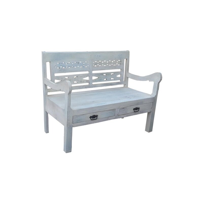 Sitzbank White 120 cm breit SIT weiß