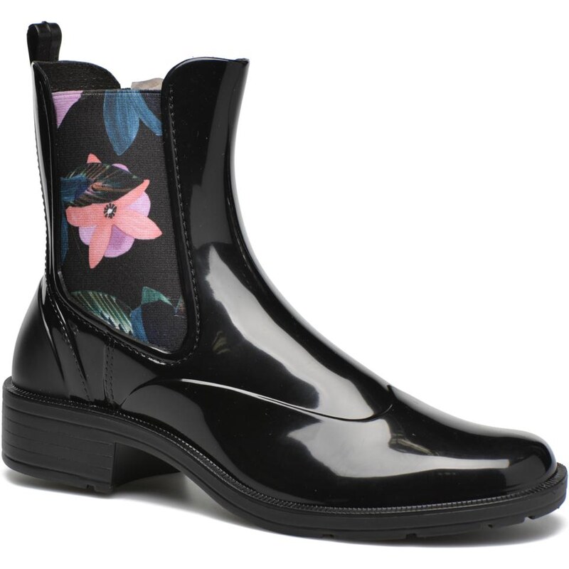 SALE - 40% - Desigual - Mid rainy boot - Stiefeletten & Boots für Damen / schwarz