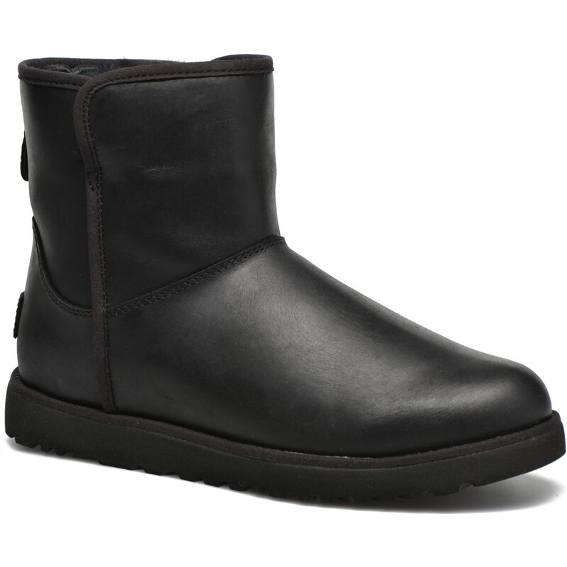 SALE - 20% - UGG - W Cory Leather - Stiefeletten & Boots für Damen / schwarz