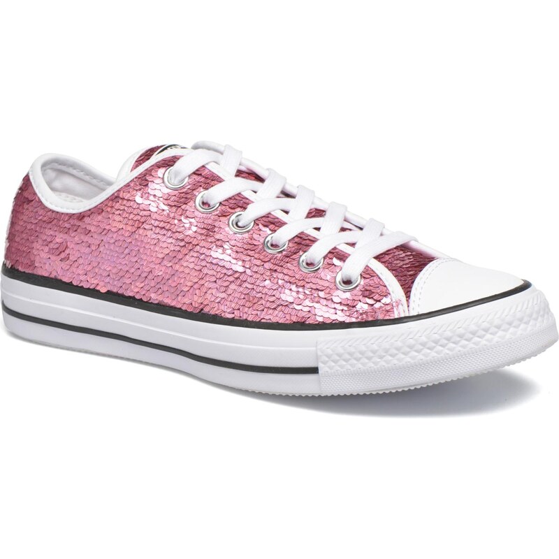Converse - Chuck Taylor All Star Iridescent Sequin Ox W - Sneaker für Damen / rosa