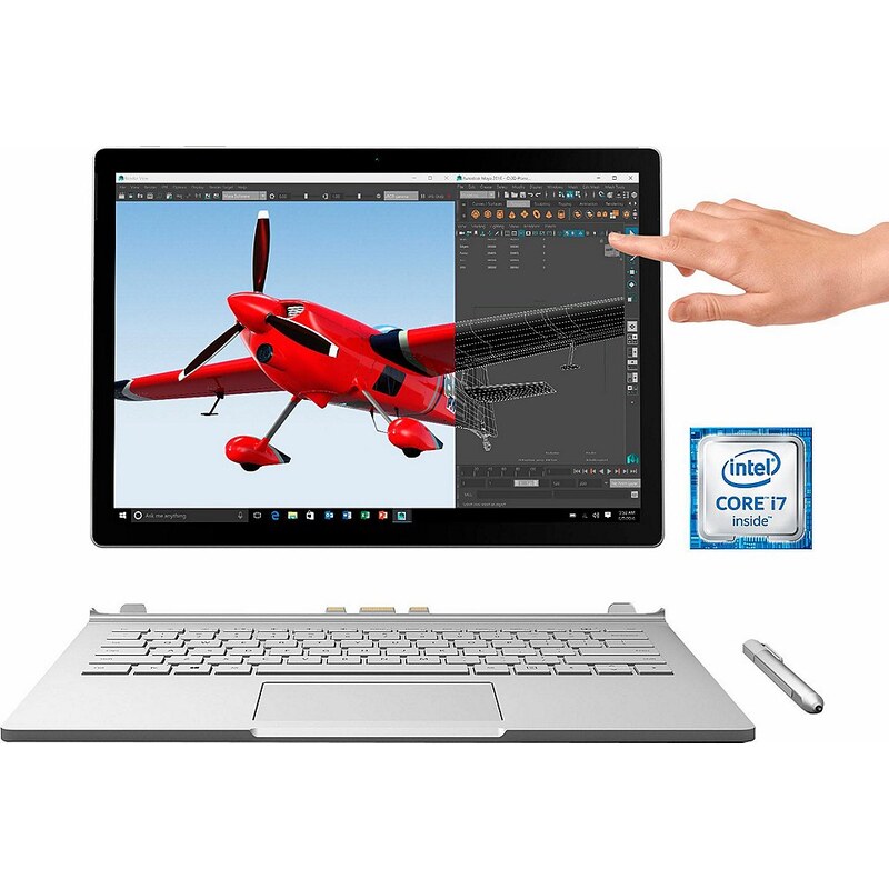 Microsoft Surface Book (CR7-00010) Convertible Notebook, Intel® Core? i7, 34,3 cm (13,5 Zoll)