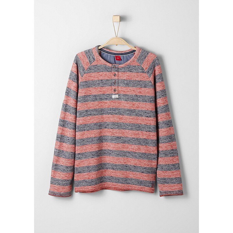 s.Oliver RED LABEL Junior Melierter Streifen-Sweater für Jungen