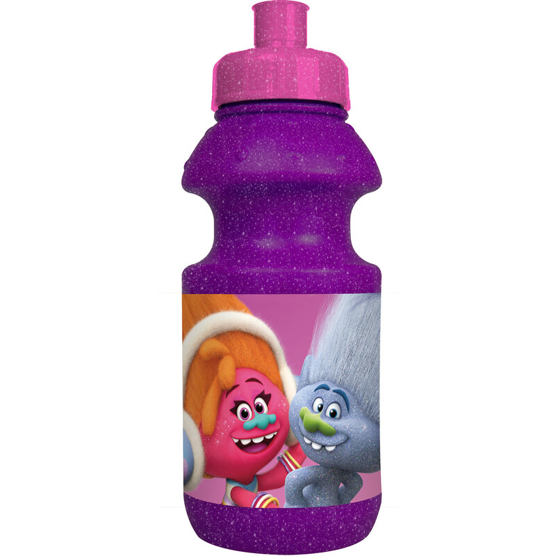 Trolls Trinkflasche violett in Größe UNI für Mädchen