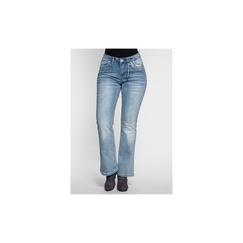 Damen Bootcut Stretch-Jeans Joe Browns blau 40,42,44,46,48,50,52,54,56,58