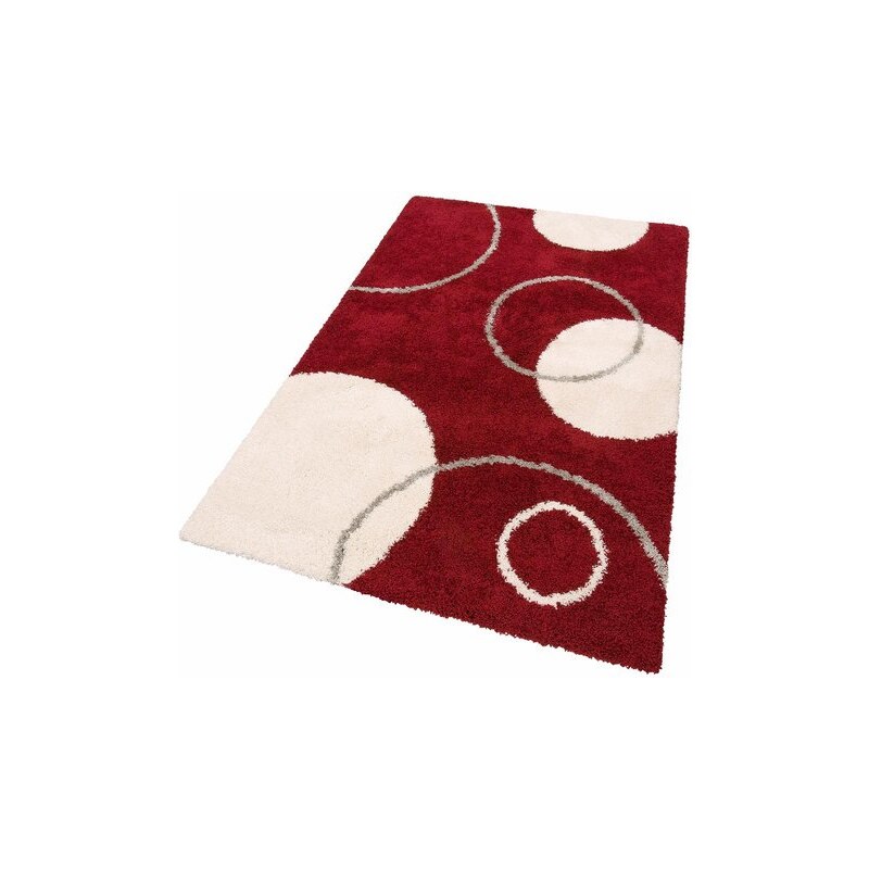 HOME AFFAIRE COLLECTION Hochflor-Teppich Collection Romy Höhe 40 mm gewebt rot 8 (B/L: 280x380 cm)