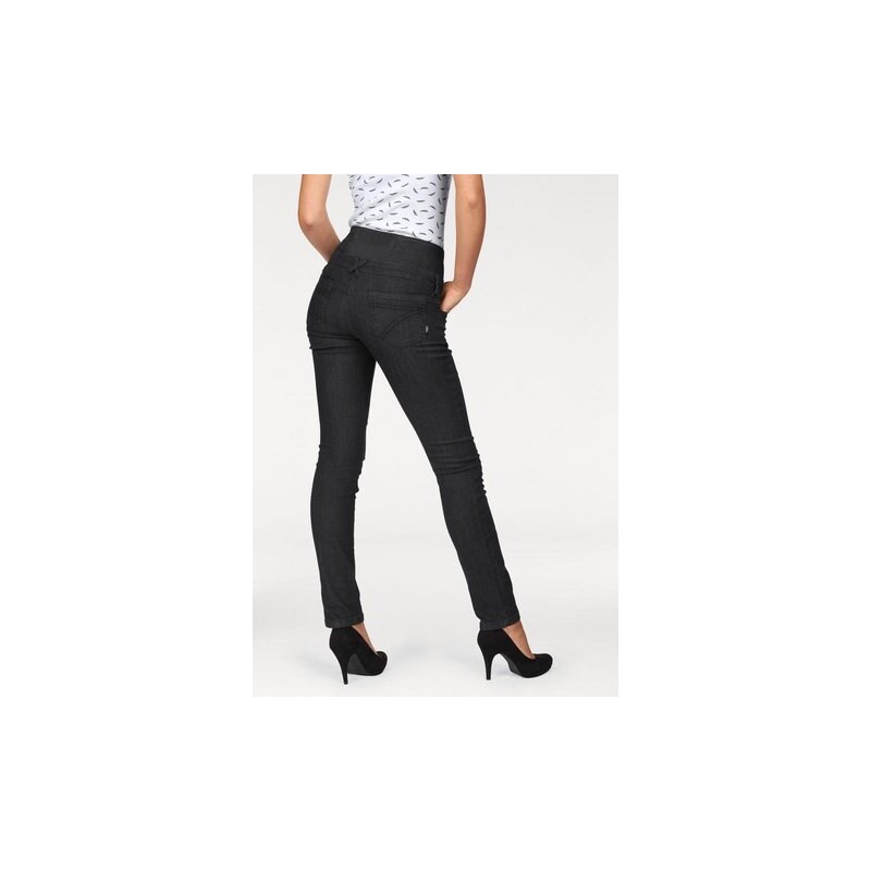 Damen High-waist-Jeans Arizona schwarz 17,18,19,20,21,22,76,80,84,88