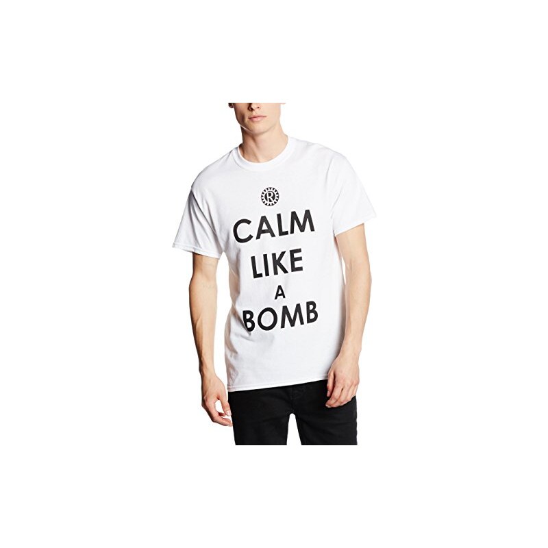 CID Herren T-Shirt Rage Against the Machine-Calm Like A Bomb