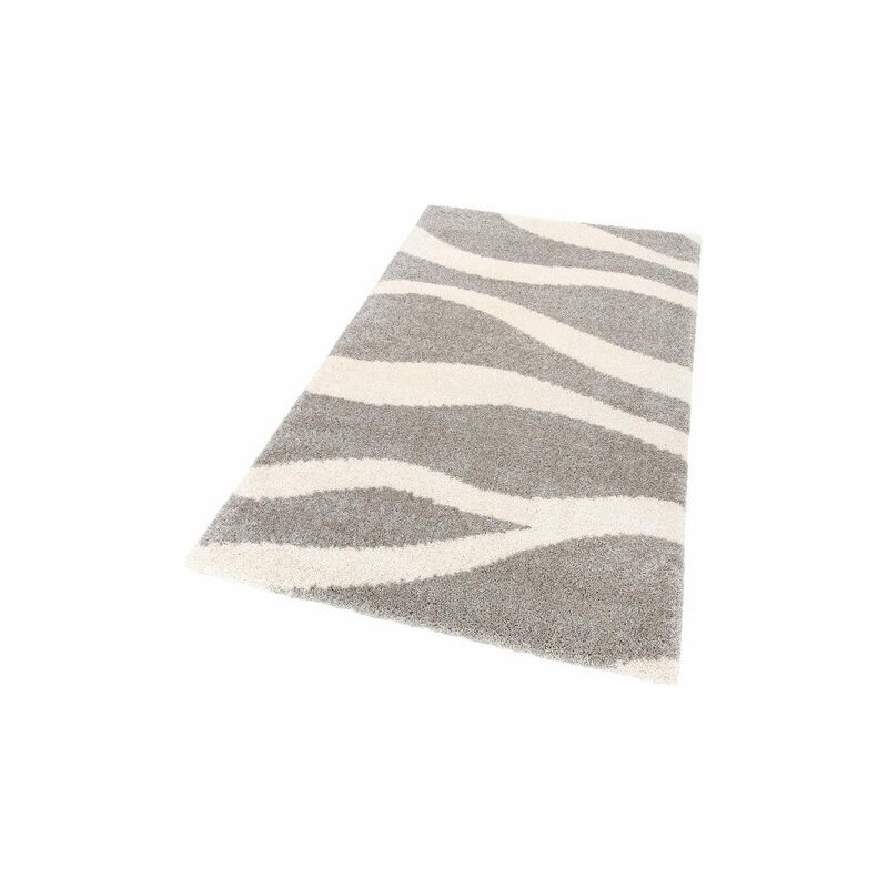 Hochflor-Teppich Collection Ramona Höhe 40 mm gewebt HOME AFFAIRE COLLECTION grau 8 (B/L: 280x380 cm)