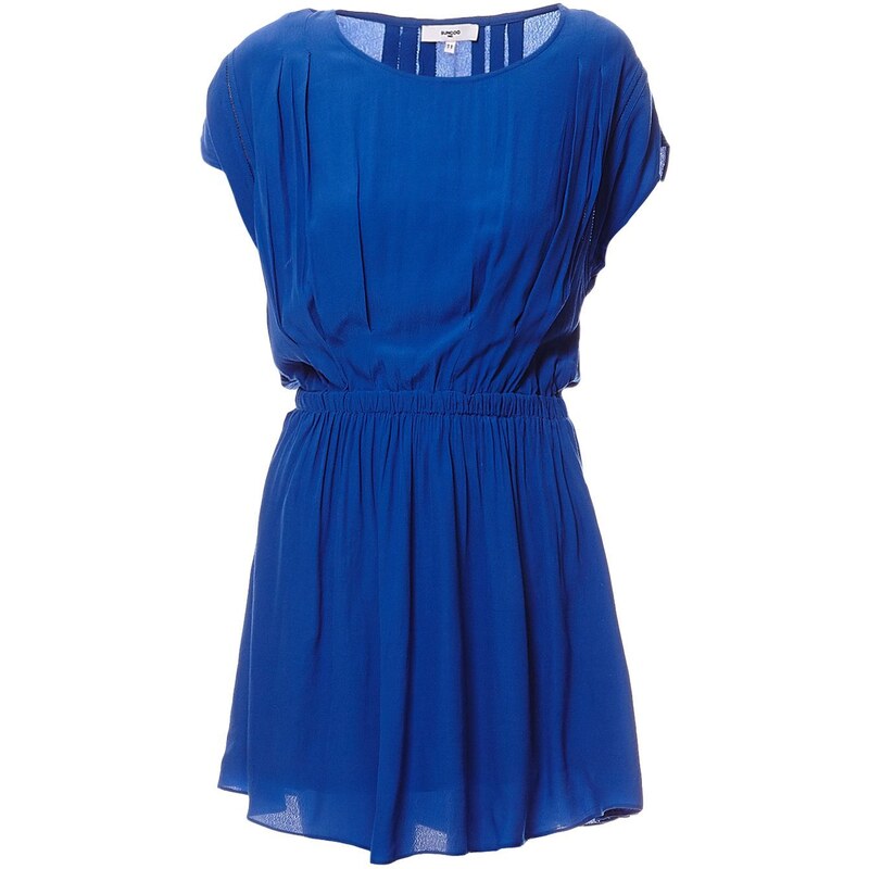 Suncoo Kleid mit kurzem Schnitt - blau