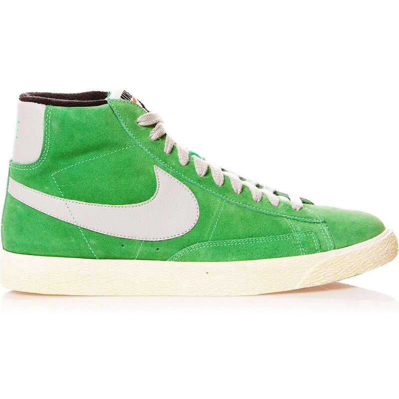 Nike Blazer Mid Suede - High Sneakers aus Chamoisleder - grün
