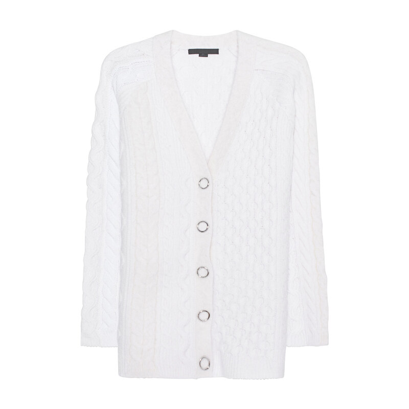 ALEXANDER WANG Cable Knit Ivory