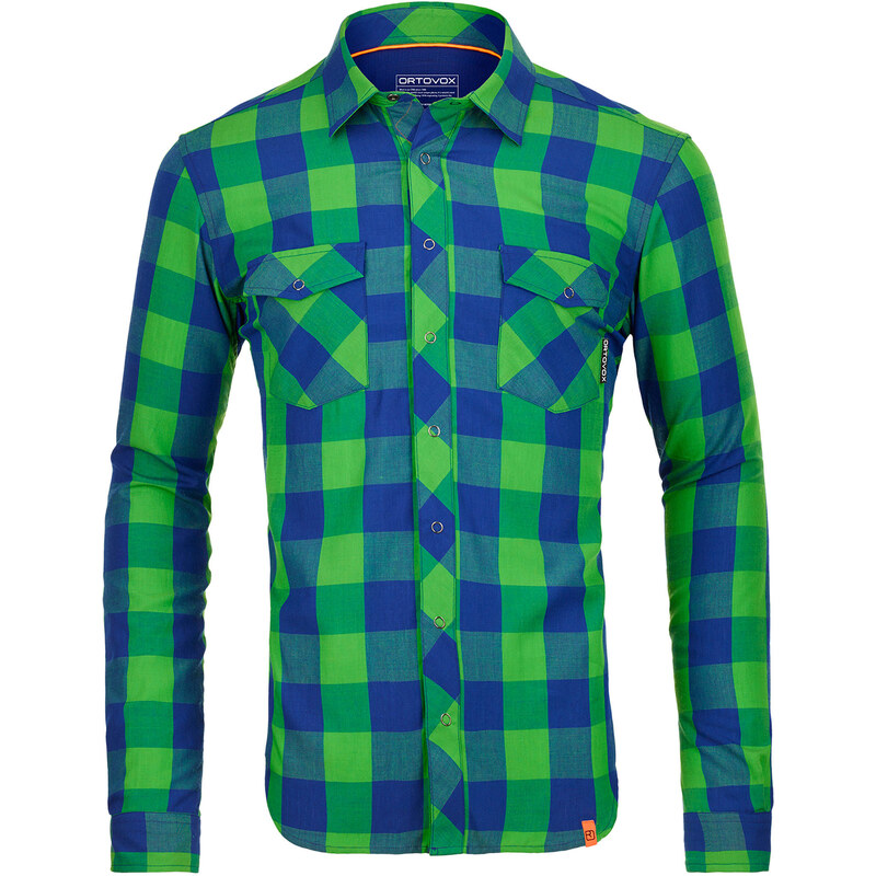 Ortovox Herren Wanderhemd / Trekkinghemd Rock´n Wool Shirt LS Stretch Back Men