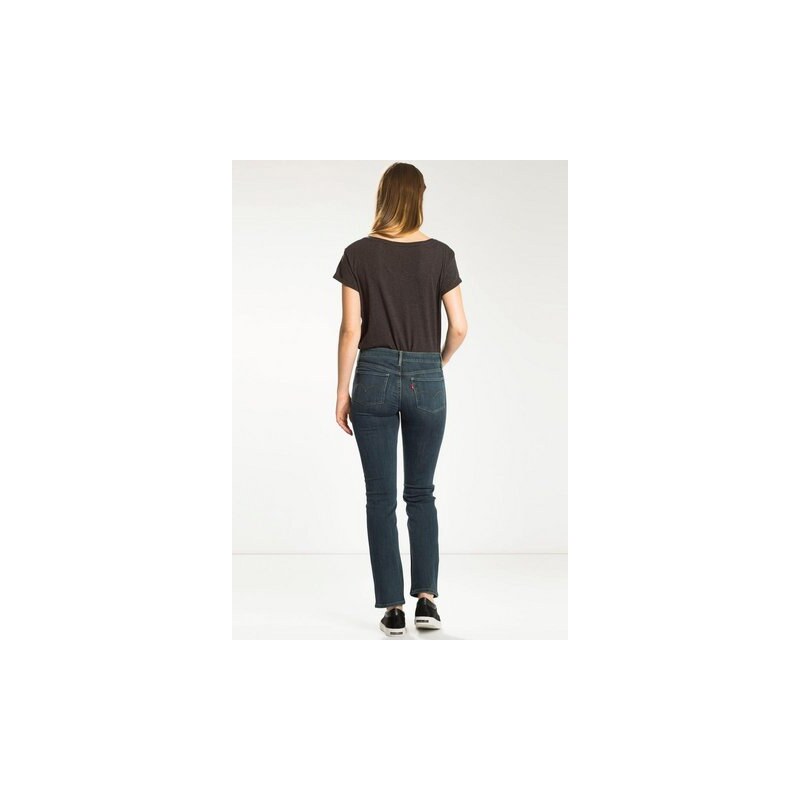 Damen 5-Pocket-Jeans 714 Straight LEVI'S® blau 26,28,31,32