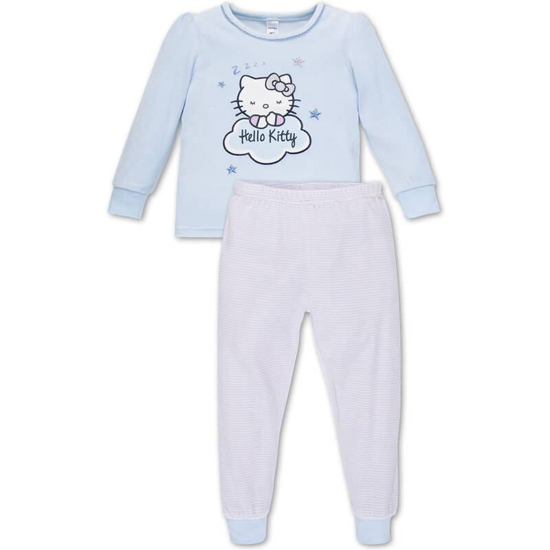 C&A Hello Kitty Schlafanzug in Blau