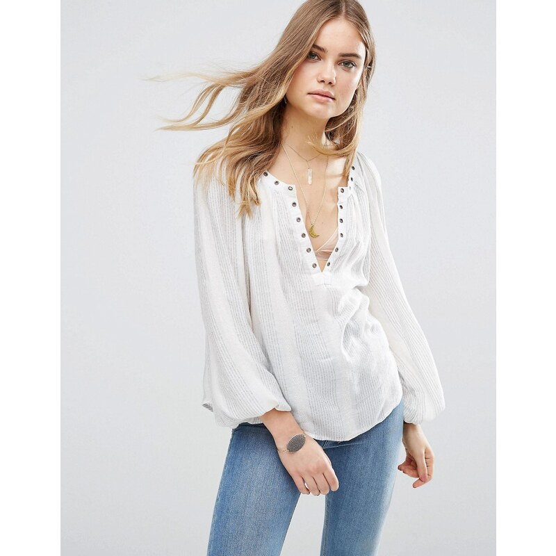 Free People - Against All Odds - Bluse - Cremeweiß