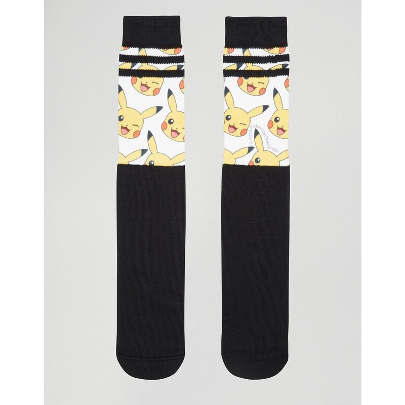 ASOS - Socken mit Pokemon-Design im 2er-Set - Mehrfarbig