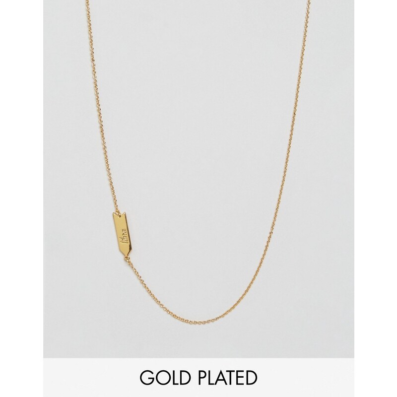 Gorjana - Libra - Halskette mit Tierkreiszeichen - Gold